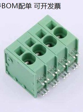 KF205R-10.0-4P 弹簧式接线端子 KF205R-10.0-4P P=10mm