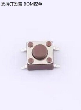 TSB06321-040D332DH-R1000 6*6*4贴片轻便开关 SMD-4P,6.1x6.1mm