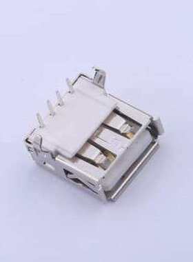 901-132A1016D10200 USB连接器 Type-A 母 弯插 插件