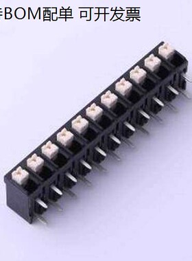 JL212R-50011B01 弹簧式接线端子 1x11P 5mm 每排P数:11 排数:1