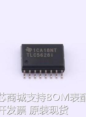 TLC5628IDWR 数模转换芯片DAC TLC5628IDWR SOIC-16-300mil原装现