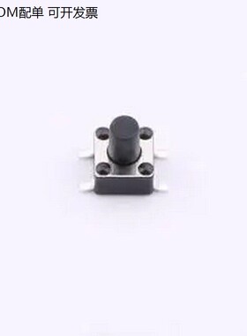 TS010-TBW1FH6.0 4.5*4.5*6.0mm 立贴 250GF 轻便开关 SMD-4P,4.5