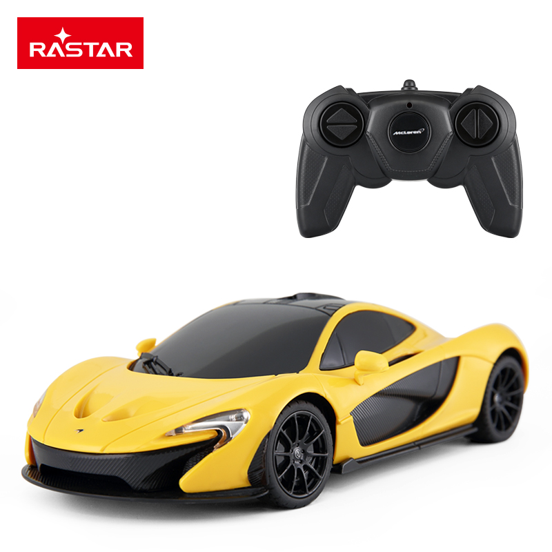 RASTAR星辉1:24迈凯伦P1遥控汽车rc赛跑车男孩玩具仿真小号礼物