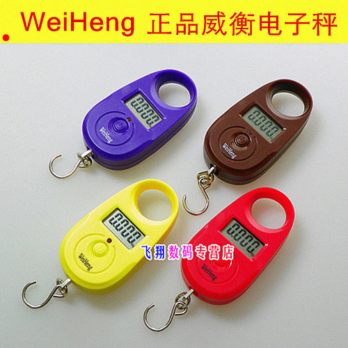 威衡50斤手提秤便携称买菜电子秤