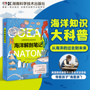 现货 美国鹦鹉螺图书大J金J获得者畅销科普寻找海洋奇景体会博物之美带着孩子海里浪 海洋解剖笔记