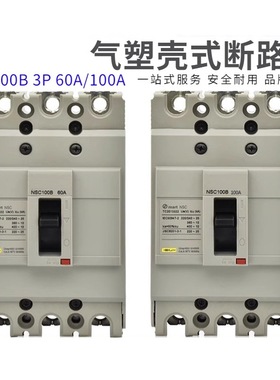 塑壳断路器NSC60E/100B/250S/400K/630K/NSC100S3100N
