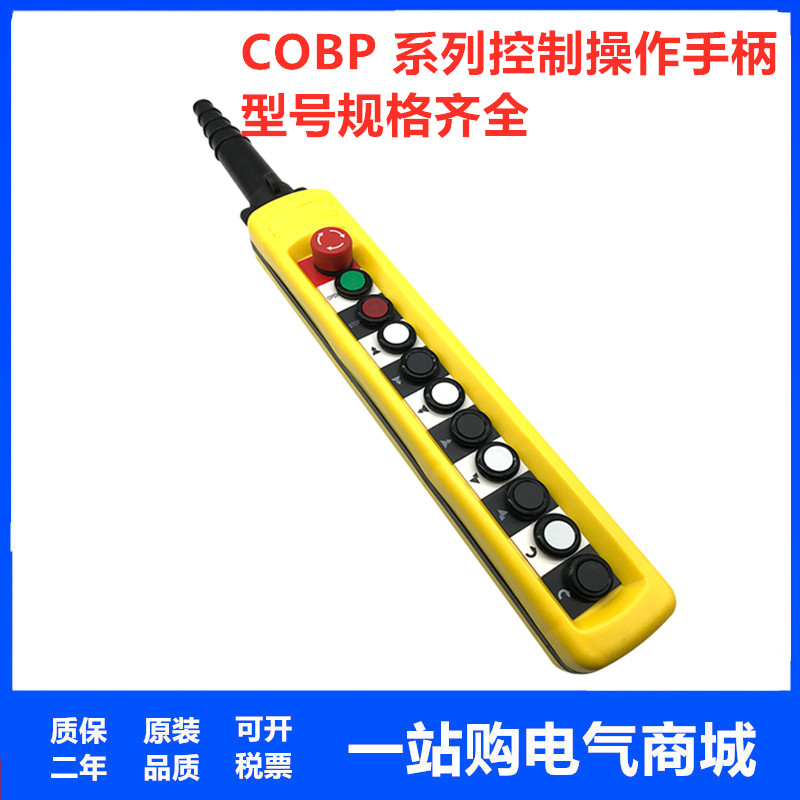 COBP-AS5 AB1S4 AX1S4 AP5 11键防雨控制手柄吊车控制开关行车-封面