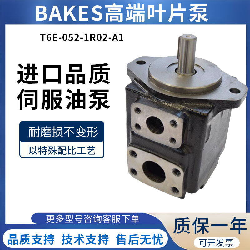 BAKES电厂水泥厂Denison丹尼逊油泵T6E-052-1R02-A1压铸机叶片泵