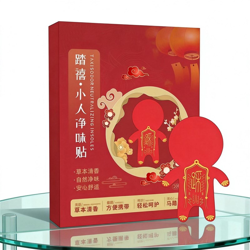 【老师推荐】新年踏禧小人敬畏贴鞋袜除臭剂