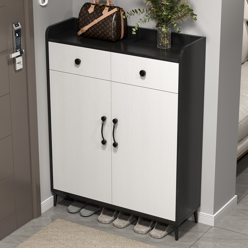 楼道鞋柜子家用门口外简约现代收纳储物玄关柜经济型小入户大容量