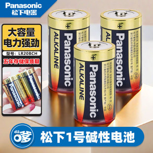 松下1号电池一号大号D型碱性电池LR20燃气灶热水器发那科专用电池