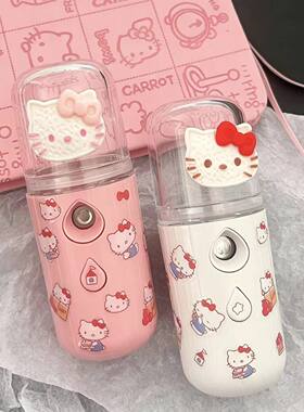 可爱小猫喷雾仪迷你少女心便携喷雾仪手持加湿器小巧防晒保湿清凉