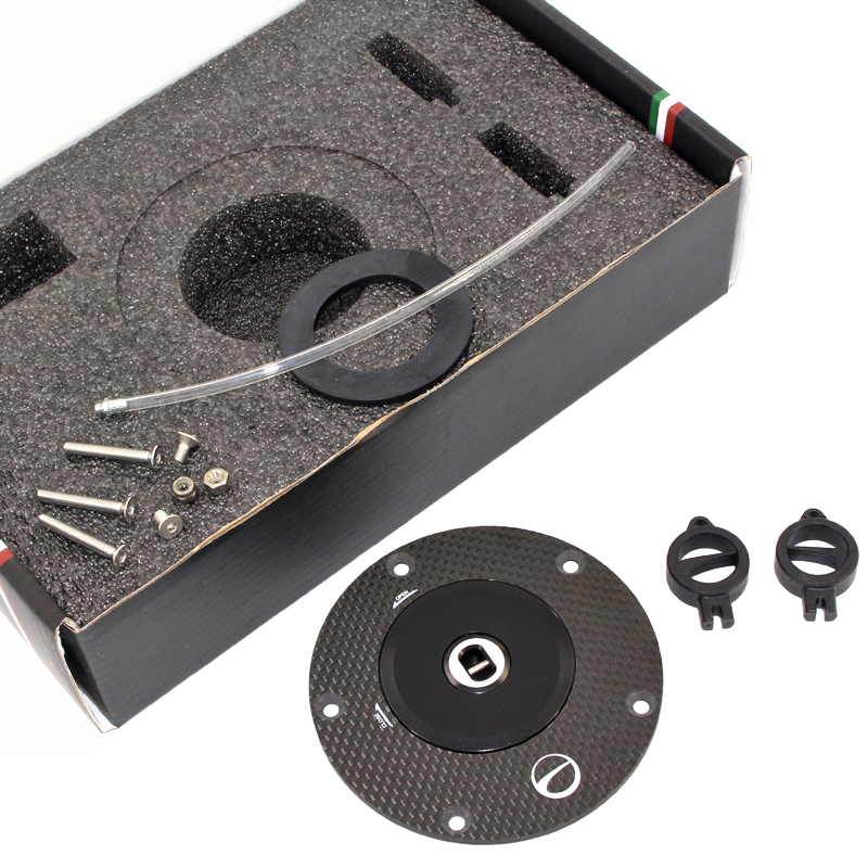 适用于本田  CB300R CBR300RR VFR800  改装碳纤维油箱盖油箱锁