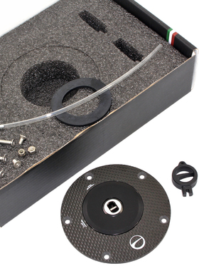 适用于本田  CB300R CBR300RR VFR800  改装碳纤维油箱盖油箱锁