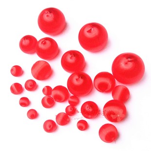 圣诞节丝线球红色丝光线小灯笼配件新年过节植物装饰春节喜庆用品