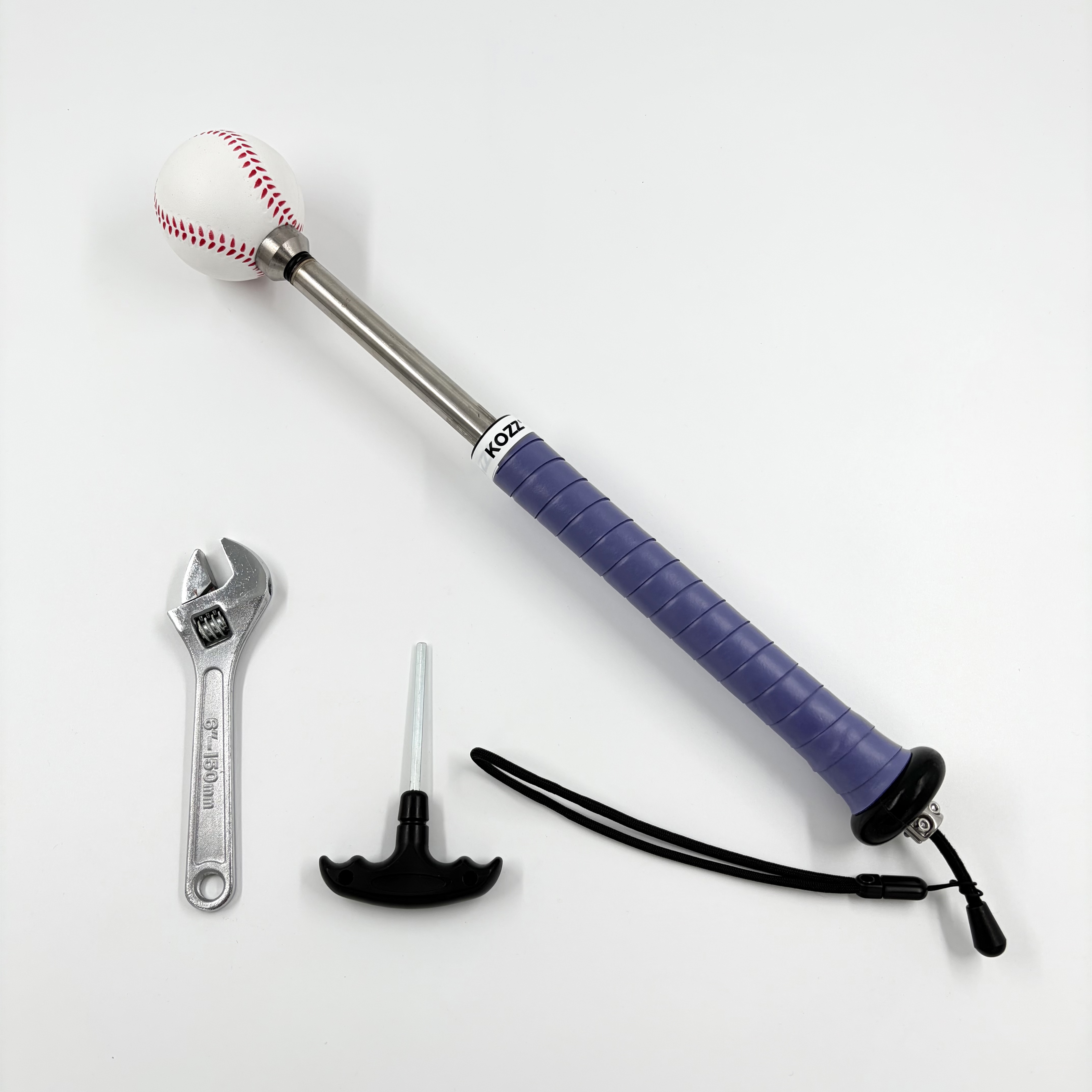 KOZZ棒球投球打击发力训练器投手训练棒挥臂练习器教学装备发声器