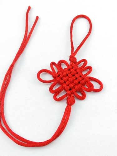 6 панцинисты Lun Pure Color Китайский узел материалов ручной ткацкой аксессуары для ткачества