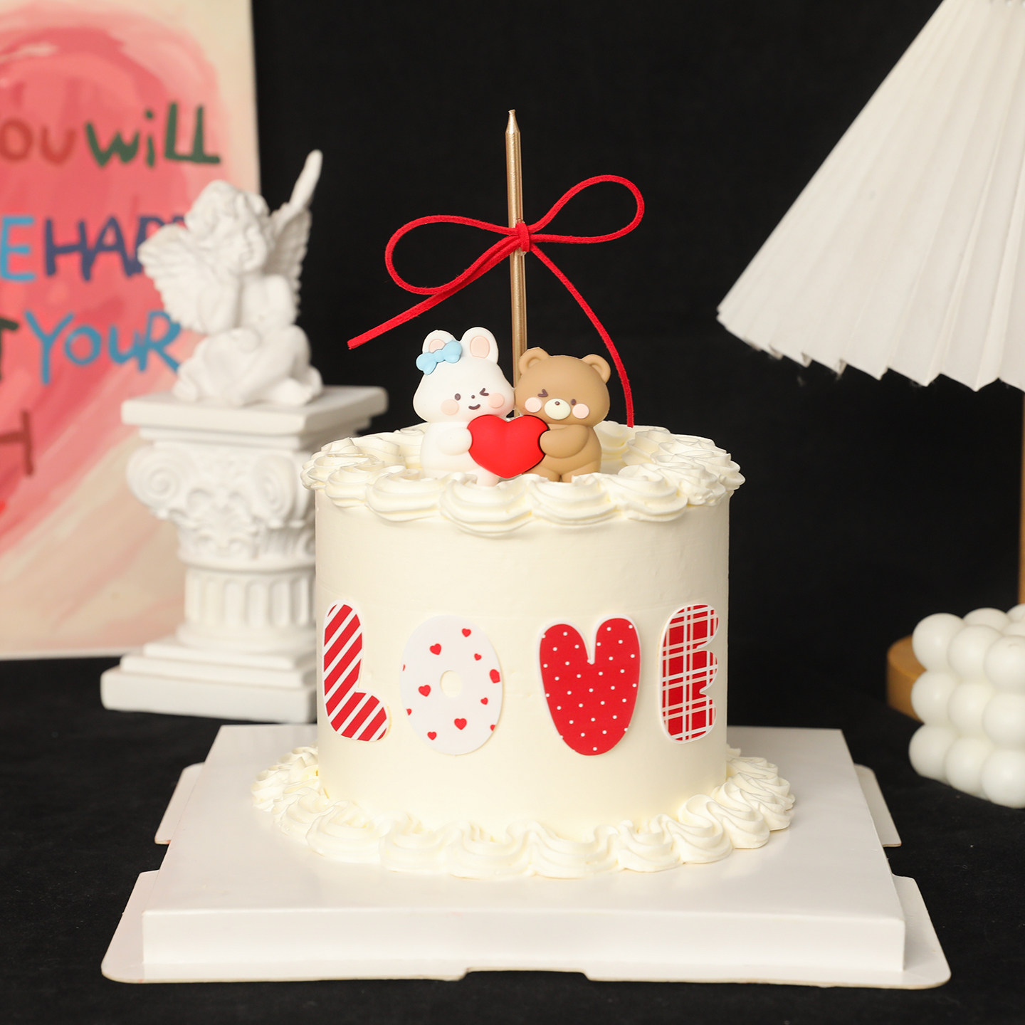 包邮网红2.14情人节熊兔抱心软胶摆件情侣卡通拥抱小熊蛋糕装饰,节庆用品/礼品,蛋糕/烘焙装饰用品,淘宝优惠券,粉丝福利购,淘宝优惠卷