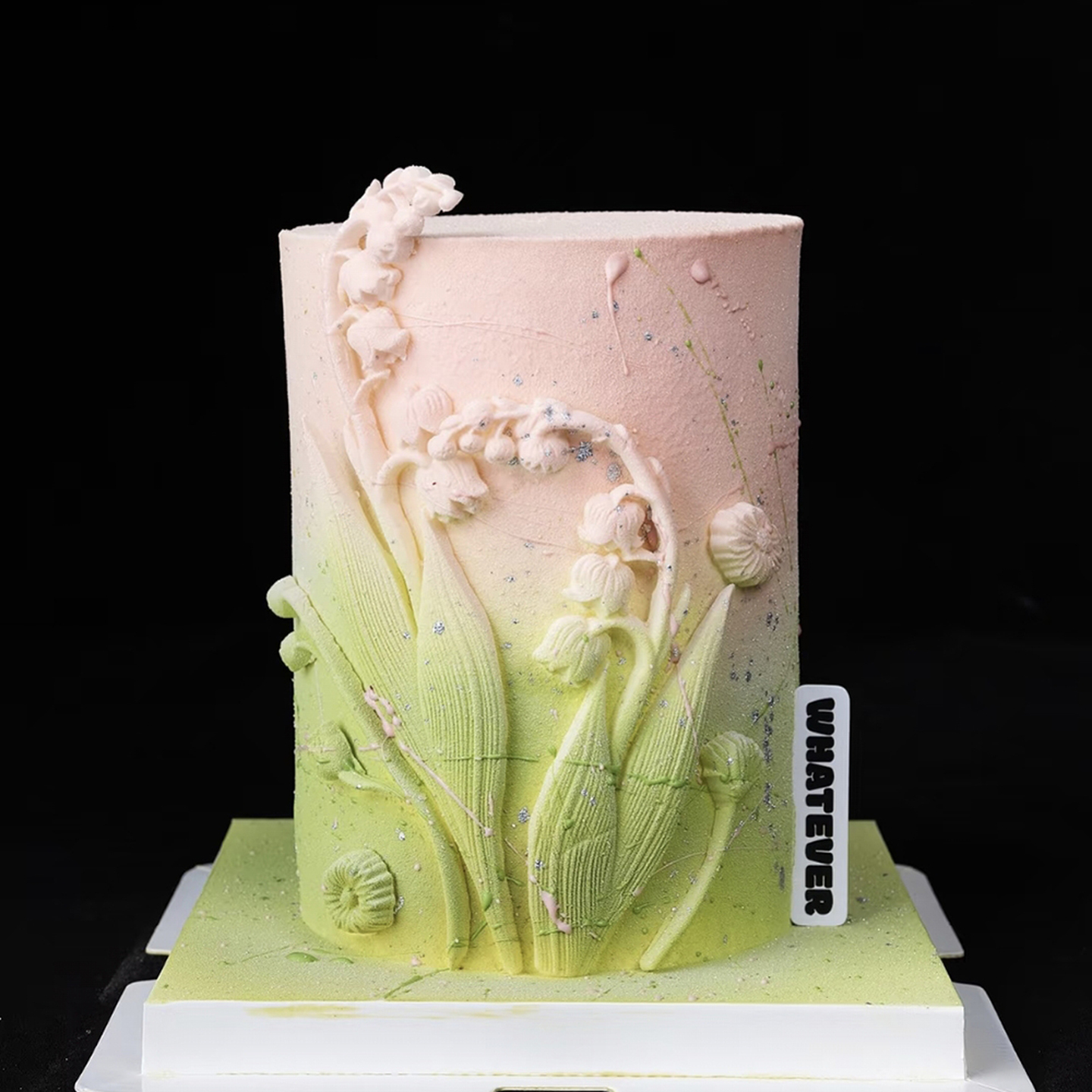 包邮七夕情人节网红烘焙蛋糕装饰翻糖干佩斯铃兰花刮刀花硅胶模具