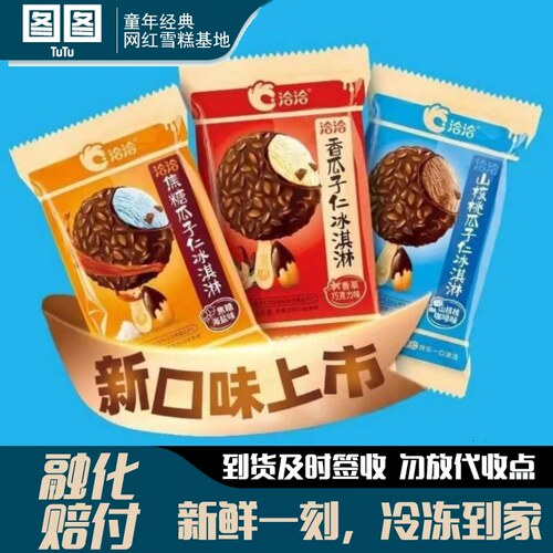 含100%香瓜子仁冰淇淋雪糕