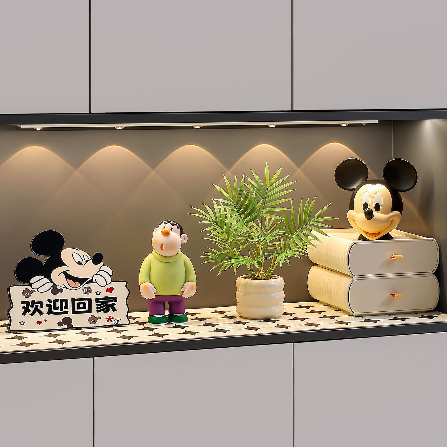 收纳盒抽屉式装饰品玄关家居好物