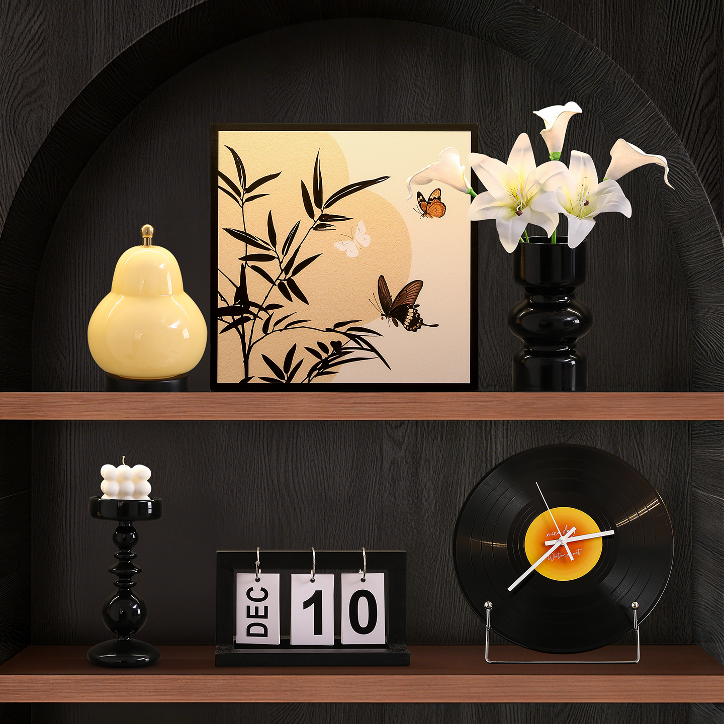 中古风玄关装饰摆件软装布置好物