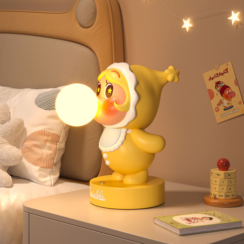 星星人充电台灯床头灯卧室小夜灯