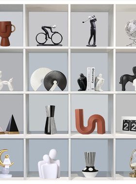 速发风软装搭配套衣客厅新房子装帽间家房间饰品板居电视酒柜摆件