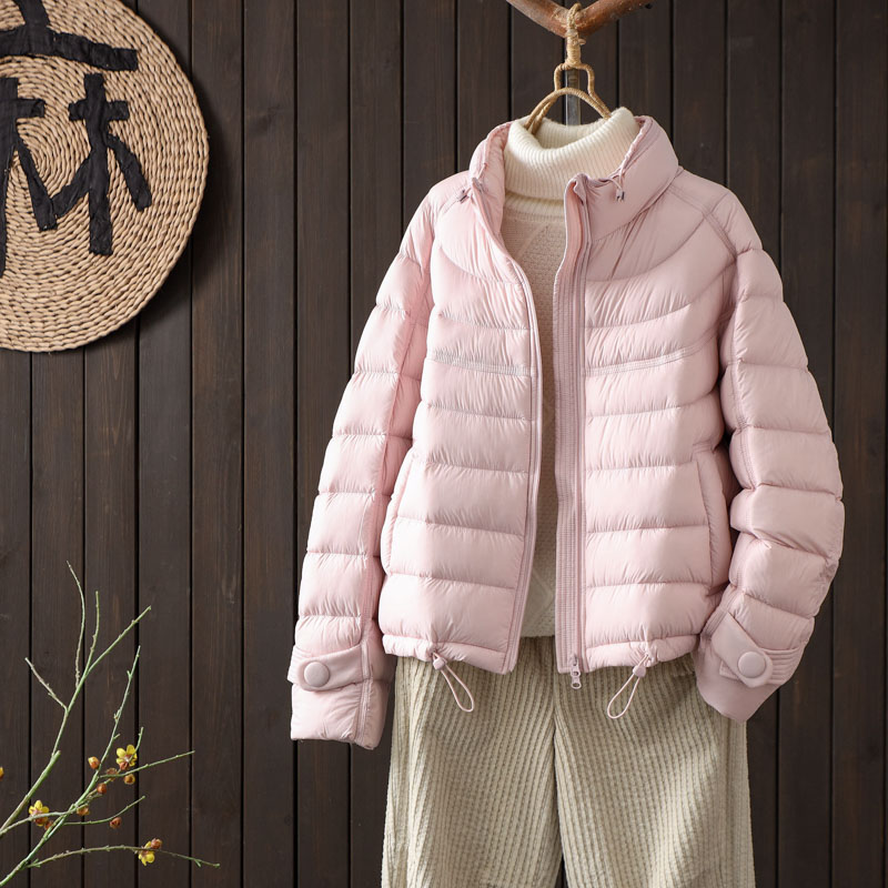 2025欧货时尚双拉链立领羽绒服