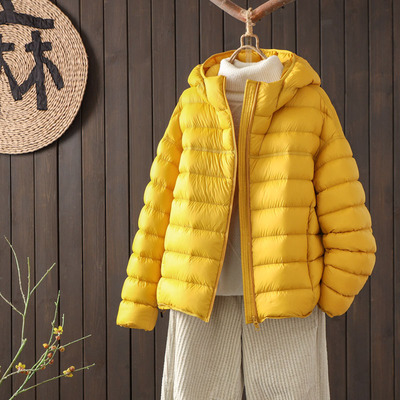 秋冬新款排骨羽绒服95白鸭绒