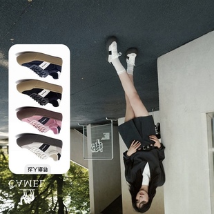 休闲板鞋 26新款 春季 百搭复古德训鞋 女板鞋 厚底增高运动鞋 官239