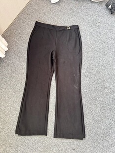 之前69超显瘦舒服保暖舒适显腿长冬高腰弹力加绒加厚筒喇裤 女 长裤