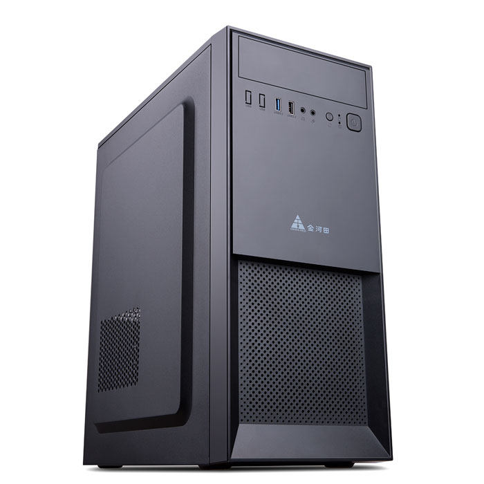 金河田 风爆q25 u3 usb3.0 机箱 商务办公电脑机箱 atx标准机箱