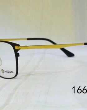 MIDUN/米顿 时尚合金纯钛 眼镜架 近视镜 全框 166043
