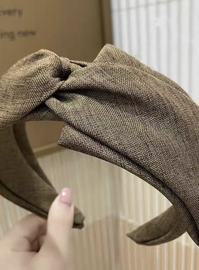 显脸小发箍女百搭外出网红头箍