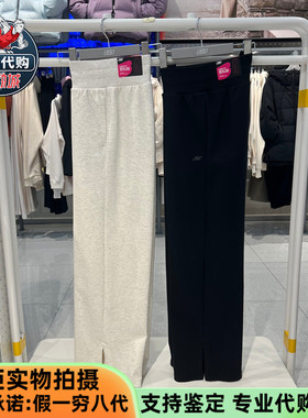 Skechers斯凯奇2026新款女裤舒适运动休闲直筒裤针织长裤P126W027