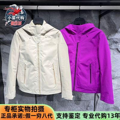 安踏冠军女鹅绒内胆三合一冲锋衣