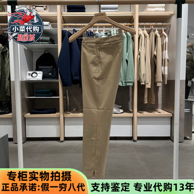 法国鳄鱼女修身裤训练裤百搭球裤