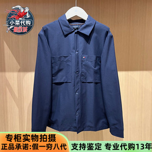外套 Tommy 衬衫 商务休闲百搭通勤长袖 MW42644 Hilfiger汤米男式