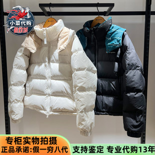 Champion冠军2025新款 简约面包服可拆卸连帽羽绒服U5DDJSW006 女装