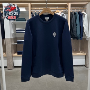 LACOSTE法国鳄鱼2026夏季男士简约休闲风百搭圆领套头卫衣SH0852