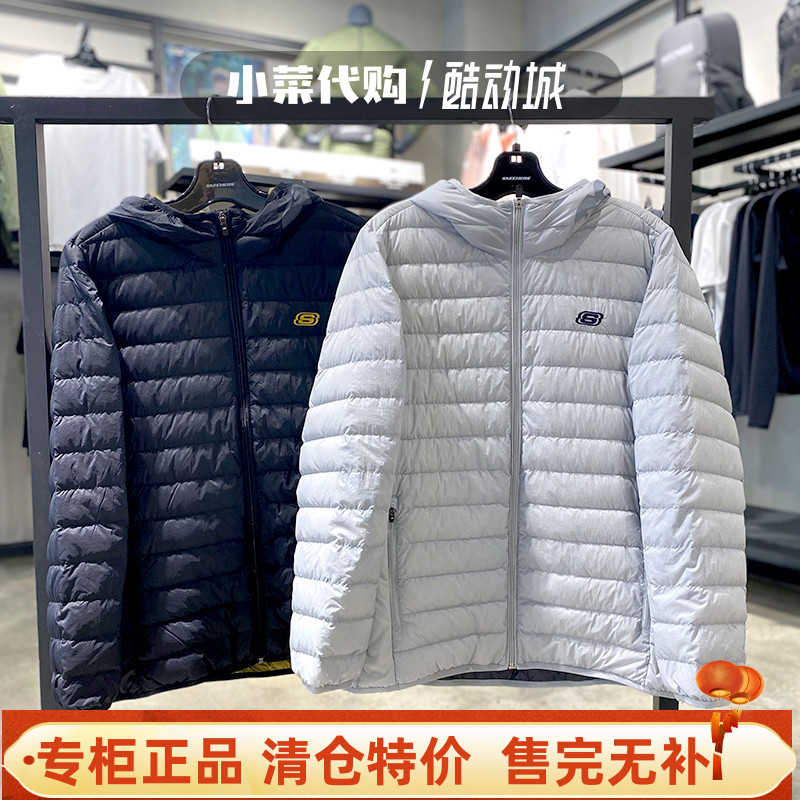Skechers凯奇轻质l421m014羽绒服