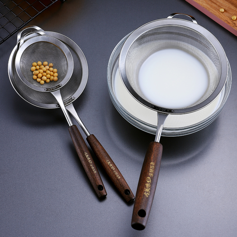 304不锈钢漏勺家用厨房细网