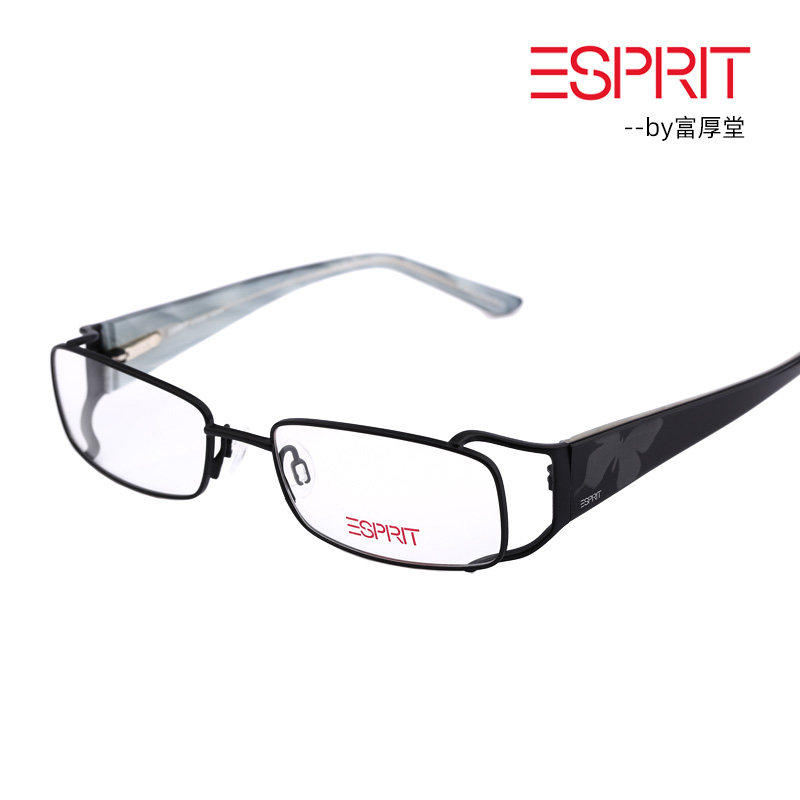 个性镂空宽腿全框眼镜架