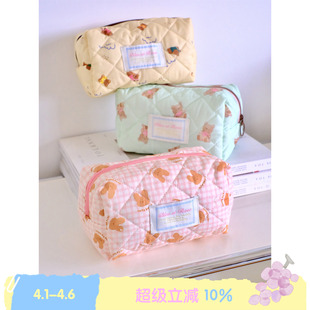 BLEU ROSE 动物家族 原创方胖子大容量立体化妆包收纳袋便携