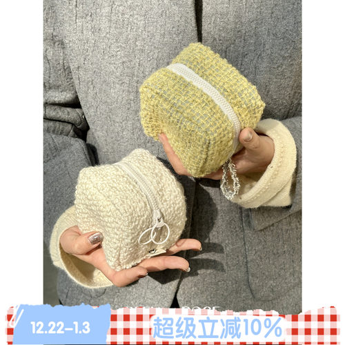 立体化妆包零钱包BleuetRose·