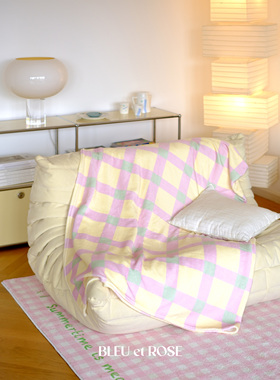 BLEU et ROSE【水果派对】原创空调毛毯法兰绒家居午睡沙发毯双人