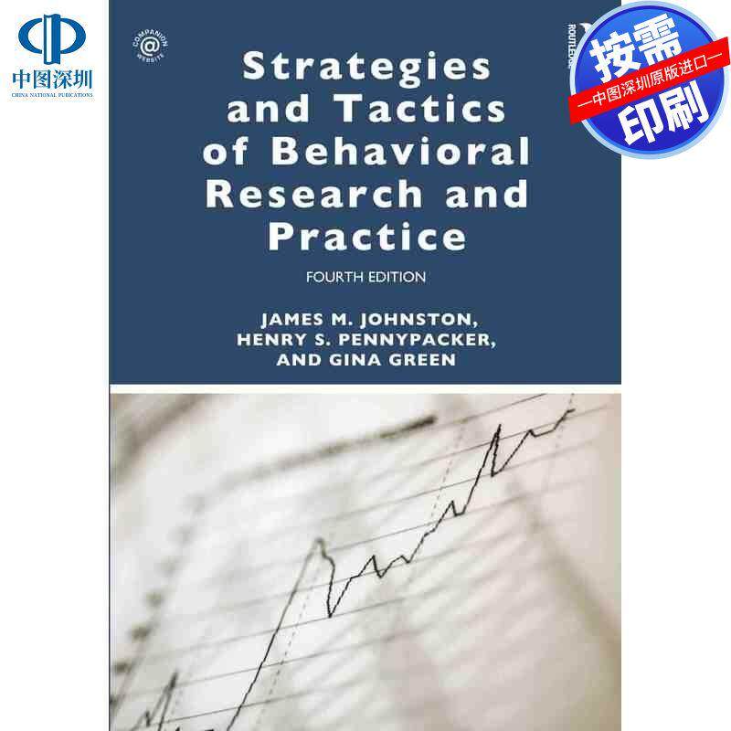 预售【按需印刷】英文原版 行为研究与实践的策略与战术 Strategies and Tactics of Behavioral Research and Practice 原装进口