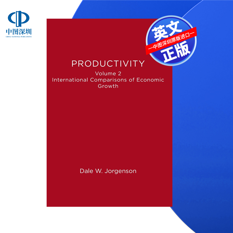 【预售 按需印刷】生产率 第二卷  Productivity, Volume 2  戴尔·乔根森 Dale W. Jorgenson 进口英文正版书籍