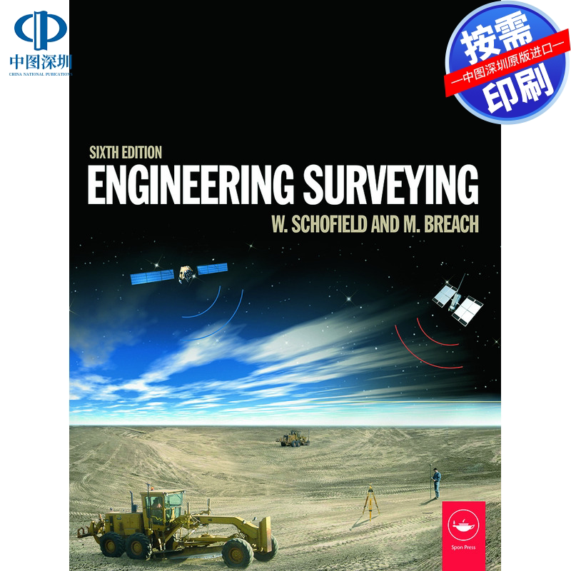 预售【按需印刷】英文原版 工程测量学 Engineering Surveying 原装进口正版书籍